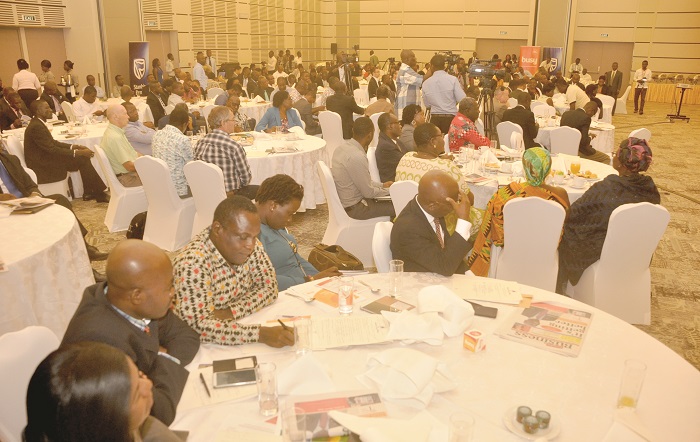 Some participants at the forum.