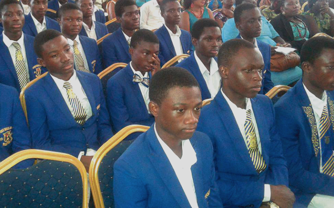 Students of Opoku Ware Senior High School ‘Public must contribute to education’