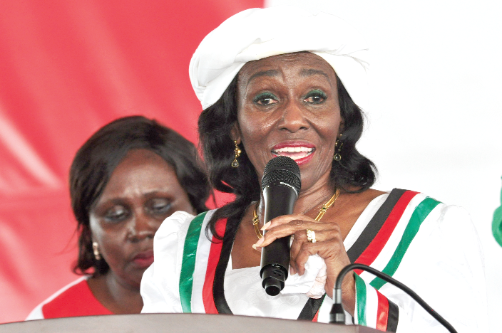 Nana Konadu Agyeman-Rawlings - NDP flag bearer