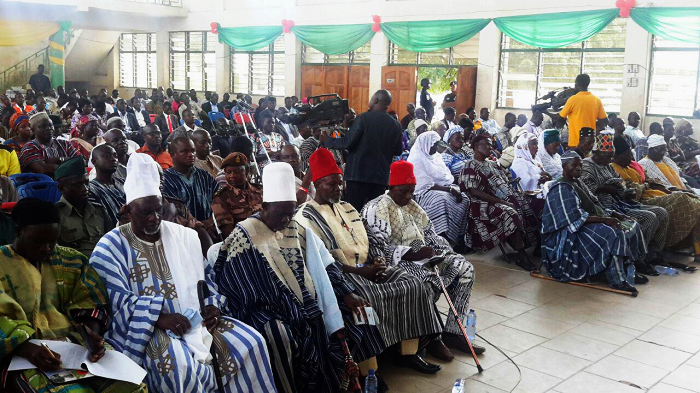 Participants in the forum, made up of the chiefs and people of the Upper West Region. Participants in the forum, made up of the chiefs and people of the Upper West Region.