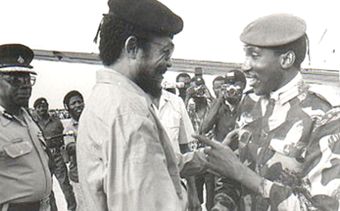 FLASHBACK: Rawlings and Sankara FLASHBACK: Rawlings and Sankara