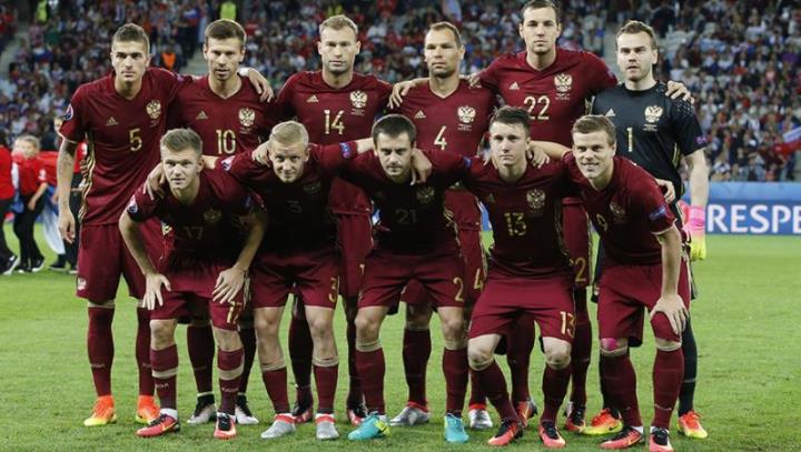 The Russian national team The Russian national team