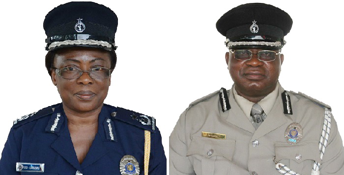 (Left) Mrs Beatrice Vib-Sanziri,(right)-Mr Ransford Ninson (Left) Mrs Beatrice Vib-Sanziri,(right)-Mr Ransford Ninson