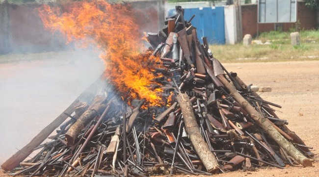 Security agencies must collaborate to curb proliferation of small arms