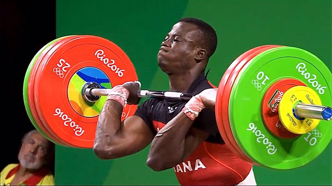 Christian Amoah - National weightlifter Christian Amoah