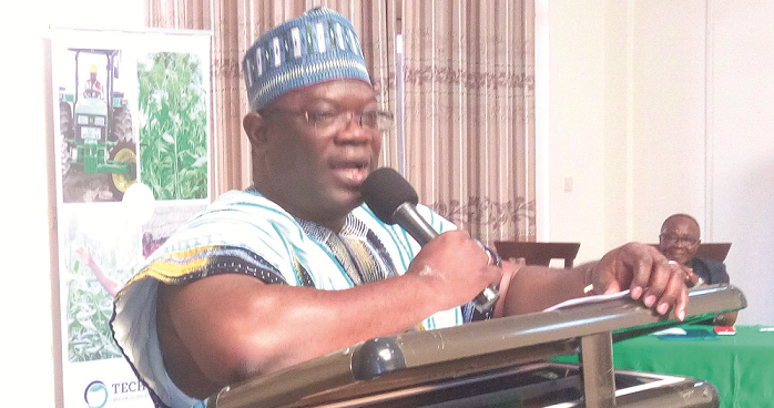 Alhaji Mohammed Muniru-Limuna addressing participants in the programme. Alhaji Mohammed Muniru-Limuna addressing participants in the programme.