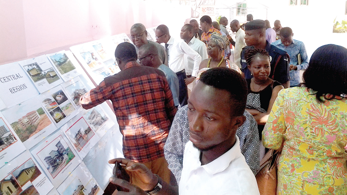Some participants viewing projects designed and supervised by the AESL. Picture: Alhandu Abdul-Hamid Some participants viewing projects designed and supervised by the AESL. Picture: Alhandu Abdul-Hamid