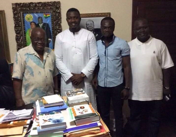 John Dumelo and Nana Addo