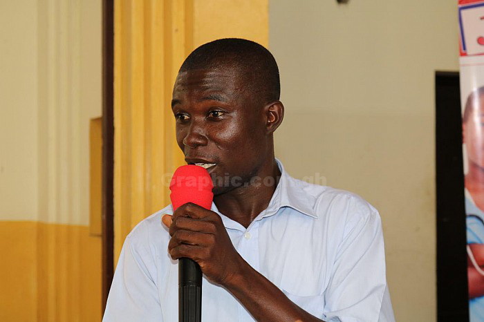 FLASHBACK: Mr Yaw Asiedu speaking at the Graphic Town Hall meeting in Cape Coast on September 21, 2016. PICTURE BY ENOCH DARFAH FRIMPONG FLASHBACK: Mr Yaw Asiedu speaking at the Graphic Town Hall meeting in Cape Coast on September 21, 2016. PICTURE BY ENOCH DARFAH FRIMPONG
