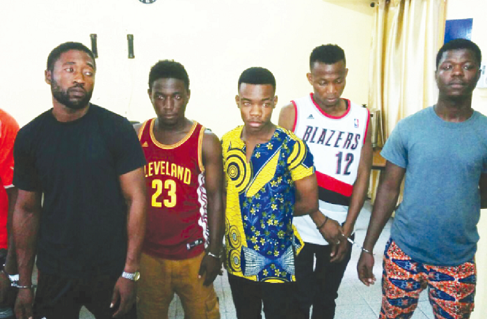  Some of the suspects