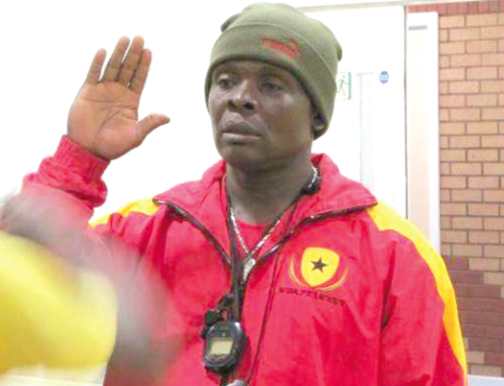 Coach Ofori Asare— in Sierra Leone Coach Asare in Sierra Leone to instruct boxing course