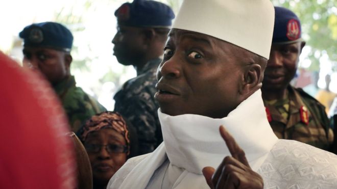 Yahya Jammeh has been in power for 22 years Yahya Jammeh has been in power for 22 years
