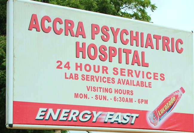 Accra Psychiatric Hospital Accra Psychiatric Hospital receives support