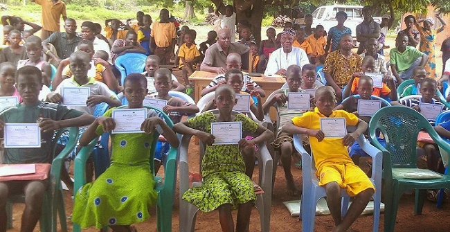File photo: Beneficiaries of the Complementary Basic Education (CBE) 90,000 To benefit from Complementary Basic Education