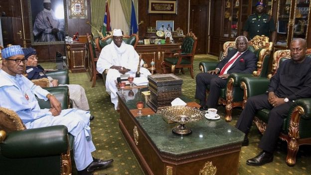 Gambia’s President Yahya Jammeh lambasts Ecowas mediators