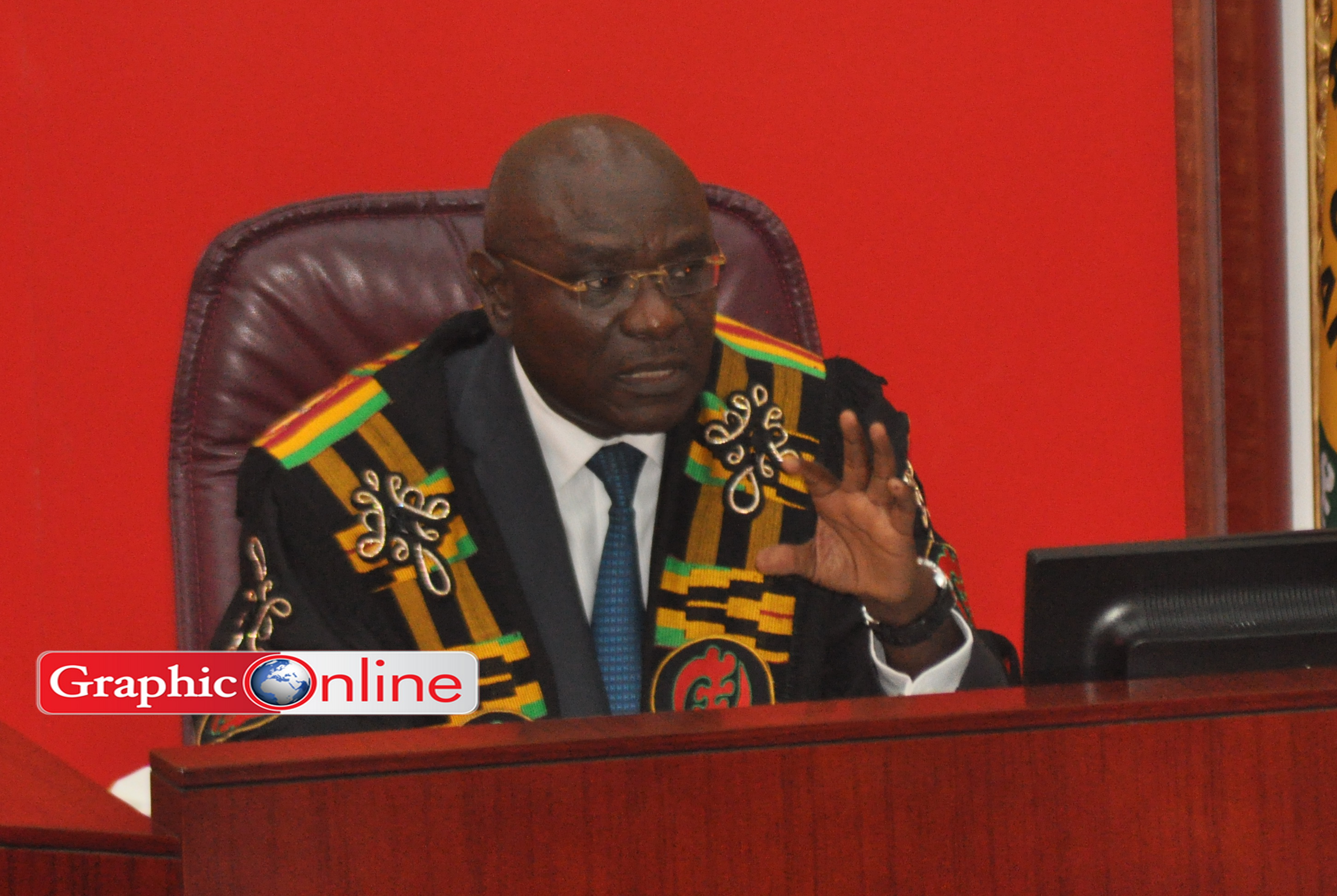 Mr Edward Doe Adjaho  - Speaker of Parliament