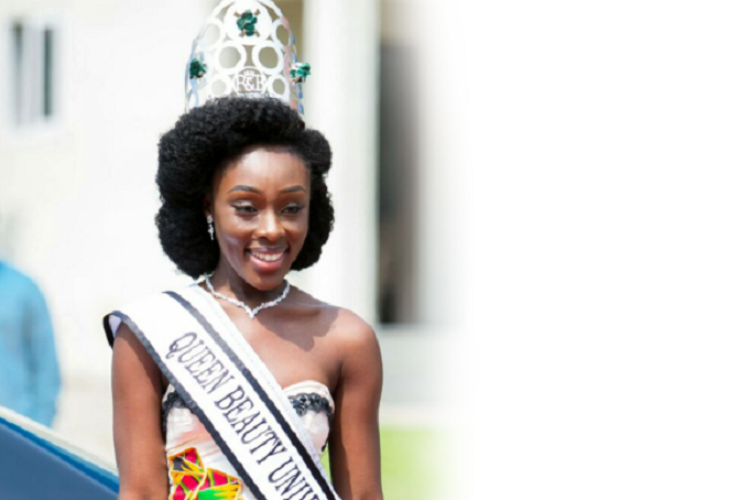 A ‘serial’ beauty pageant contestant, Abena Akuba is still besides herself with joy for emerging winner at Miss Queen Beauty Universe held in Spain recently.