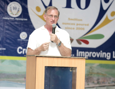 Mr Joep Coenen, General Manager, Newmont Ghana Ahafo Mine Mr Joep Coenen, General Manager, Newmont Ghana Ahafo Mine
