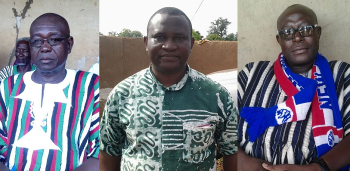 The fate of the three MP contenders is to be decided by some 43,821 registered voters