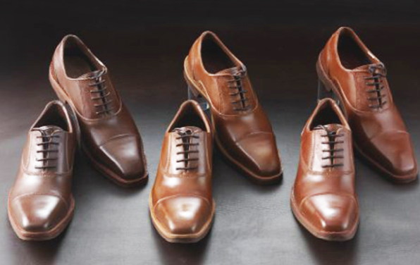 Some of the chocolate shoes