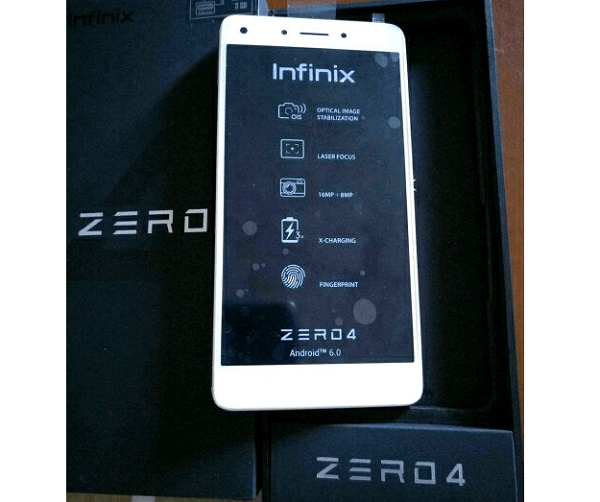 It said the Zero4 boasts a 16-megapixel main camera with f/2.0 lens and an 8-megapixel front camera, optical image stabilisation (OIS), laser autofocus (laser AF), and 4x Sharper Zoom