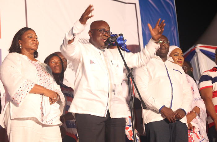 Nana Addo Dankwa Akufo-Addo, re-affirming his resolve to save Ghana from becoming a failed state. Nana Addo Dankwa Akufo-Addo, re-affirming his resolve to save Ghana from becoming a failed state.