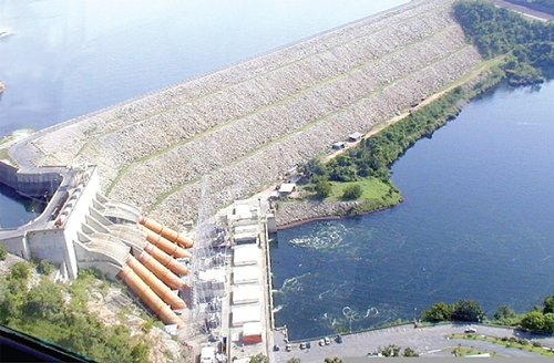 The Akosombo dam used to be the largest generator of power in the country