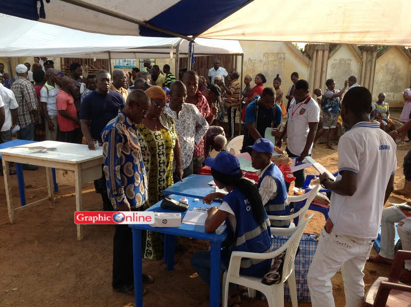 Voting at Ledzokuku goes peacefully