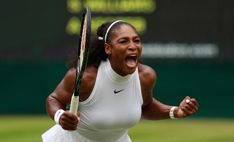 Serena Williams wins her seventh Wimbledon title Serena Williams wins her seventh Wimbledon title