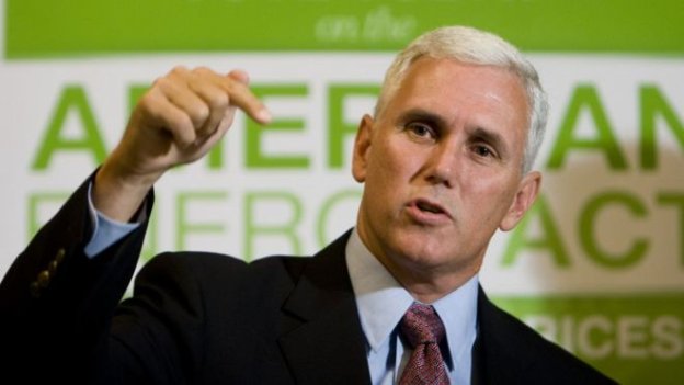 Mr Pence is the governor of Indiana Mr Pence is the governor of Indiana