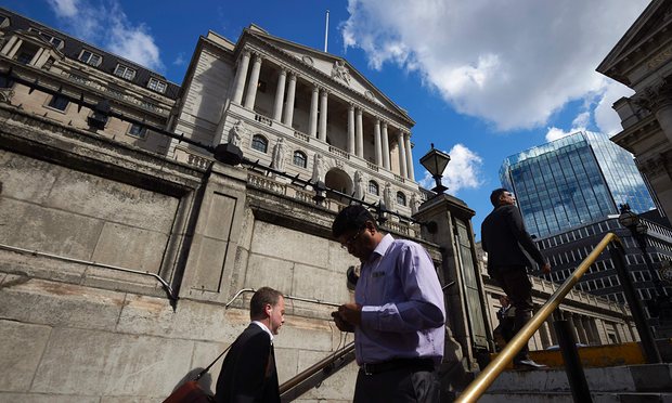 Bank of England employees who held accounts at the bank were given the prestigious sort code 10-00-00. Photograph: Niklas Halle'n/AFP/Getty Images Bank of England to close personal banking service for employees