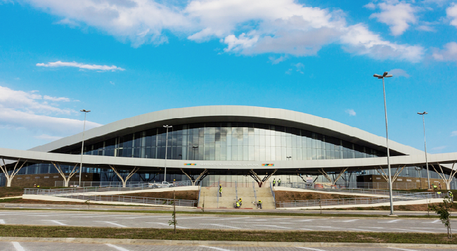 Nacala Airport, Mozambique, constructed by Odebrecht Nacala Airport, Mozambique, constructed by Odebrecht