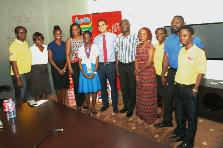 A group photograph of Multi Pro Limited and organising officials of Spelling Bee A group photograph of Multi Pro Limited and organising officials of Spelling Bee