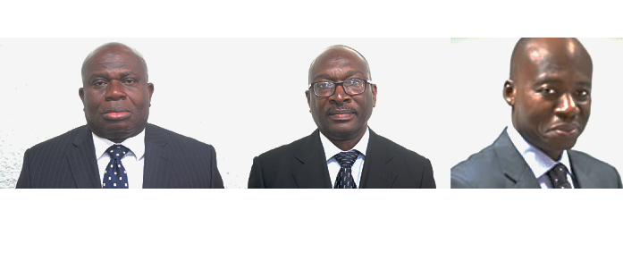 Mr Noel Addo, Nii Adja Nablah and Mr Adam Sulley Mr Noel Addo, Nii Adja Nablah and Mr Adam Sulley