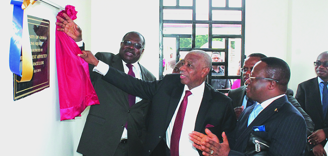 University of Ghana inaugurates banking square