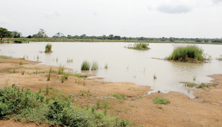 The Nakori Dam said to have been rehabilitated in 2014. The Nakori Dam said to have been rehabilitated in 2014.