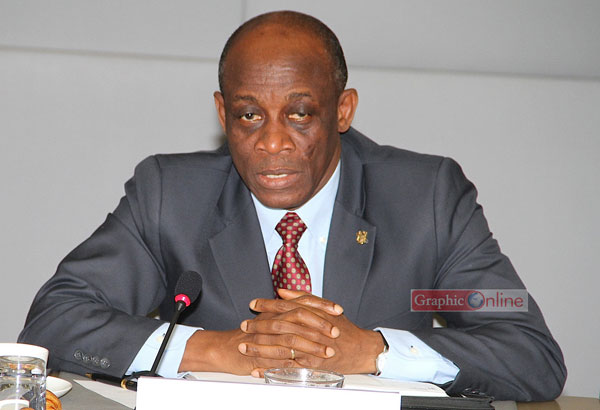 Minister of Finance, Mr Seth Terkper Minister of Finance, Mr Seth Terkper