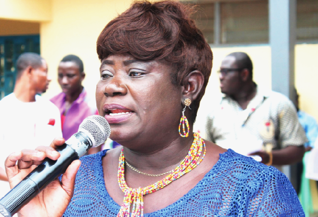 Mrs Rachel Kpelle, Principal of National Community Development Vocational and Technical Institute (NCDVTI) Picture: MAXWELL OCLOO Government urged to focus on revamping technical, vocational institutions