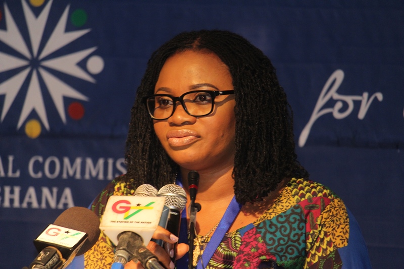 Chairperson of the Electoral Commission - Charlotte Osei