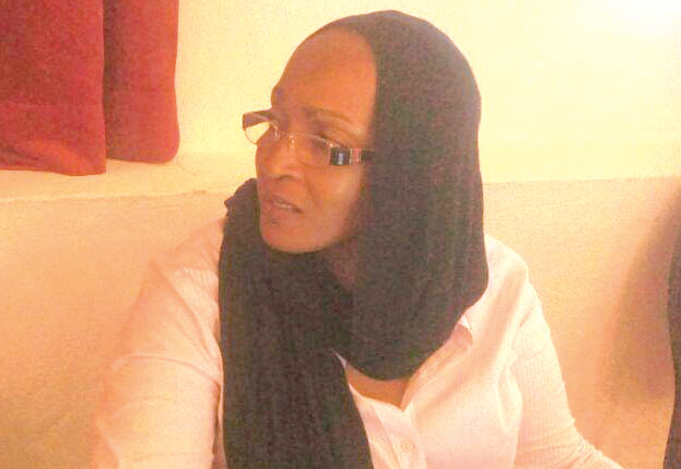 Ms Barbra Sangare addressing the workshop Ms Barbra Sangare addressing the workshop