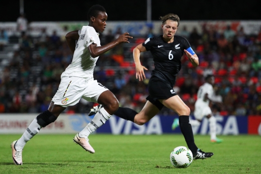 The Black Princesses of Ghana have suffered a 1-0 defeat to New Zealand in their 2016 FIFA U-20 Women's World Cup group stage opening match on Monday. The Black Princesses of Ghana have suffered a 1-0 defeat to New Zealand in their 2016 FIFA U-20 Women's World Cup group stage opening match on Monday.
