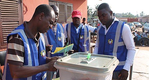 File photo : Some electoral officers