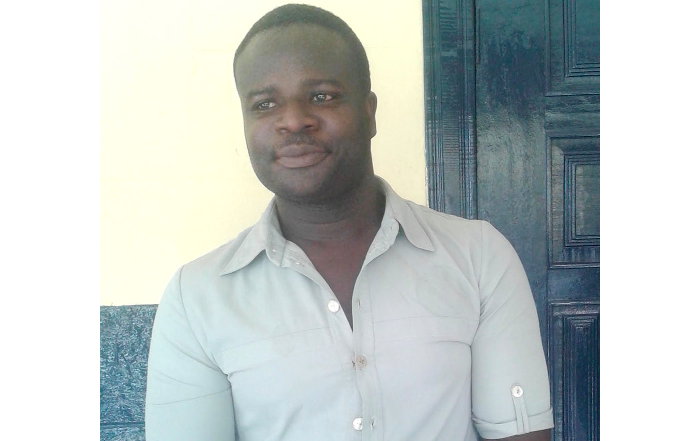 The imposter, David Mensah. 