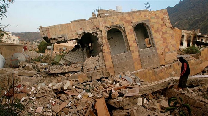 Thousands of people have been killed in the conflict, according to the UN [Anees Mahyoub/Reuters]