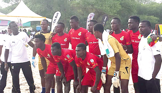 Ghana’s team is poised to win honours for the country