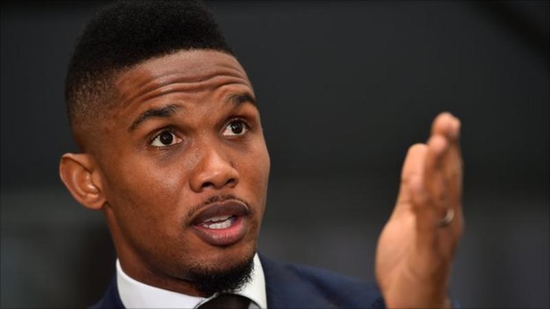 Samuel Eto'o played for Barcelona from 2004-09 Samuel Eto'o played for Barcelona from 2004-09