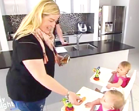 Kate Hill conceived her baby girls, Charlotte and Olivia, 10 days apart