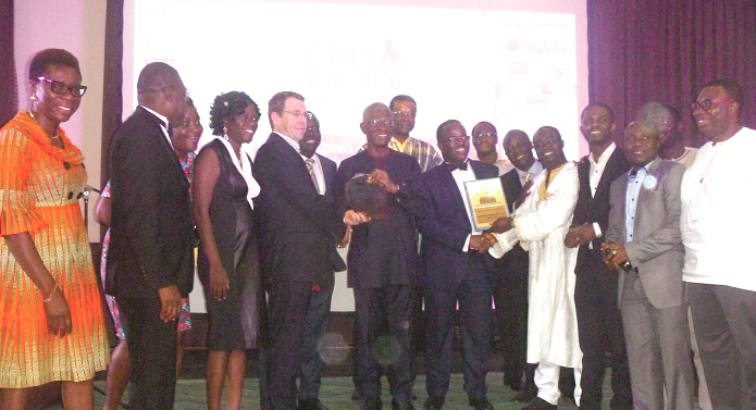 Newmont Ghana won the Mining Company of the year award. Newmont Ghana won the Mining Company of the year award.