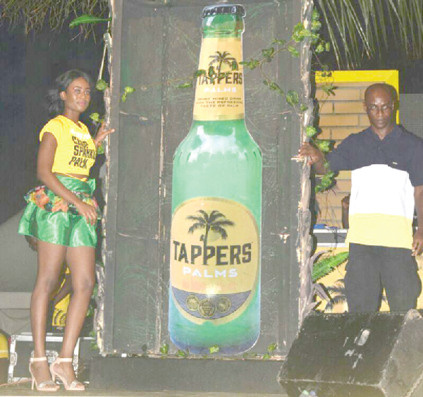 The new drink as it was unveiled The new drink as it was unveiled
