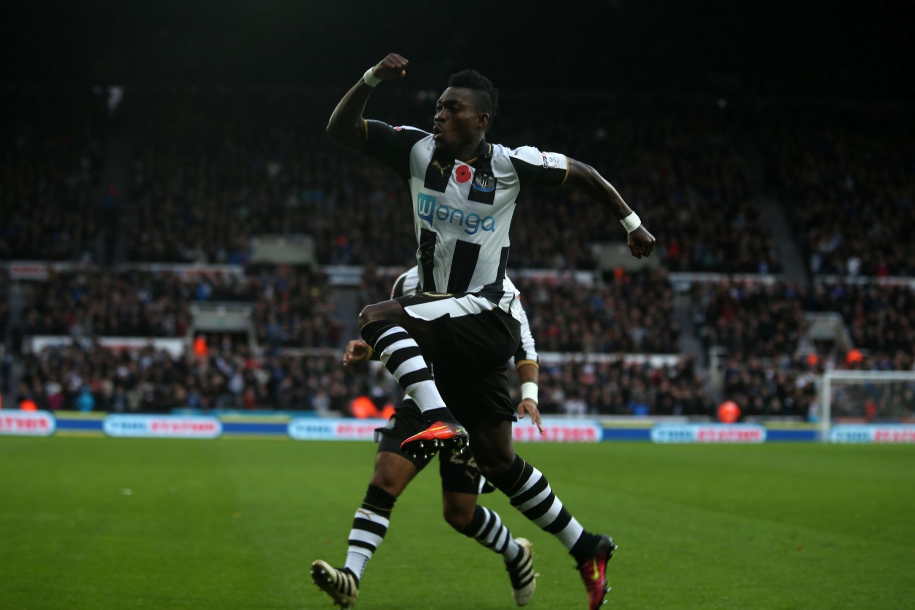Christian Atsu - scored the opener for Newcastle on Saturday Christian Atsu